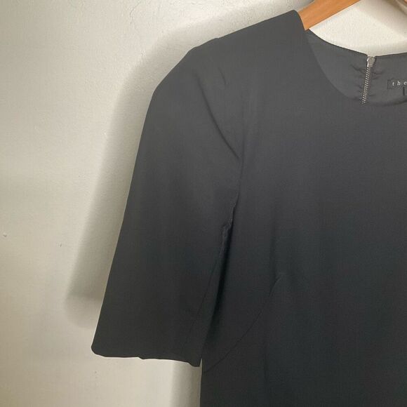 Theory Crepe Mini Dress - Picture 4 of 8